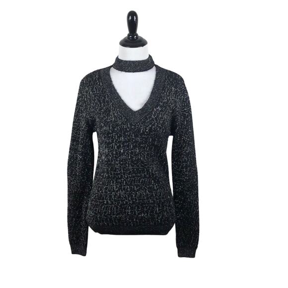 Endless Rose Sweater Choker Neck Sweater Top - Picture 5 of 7